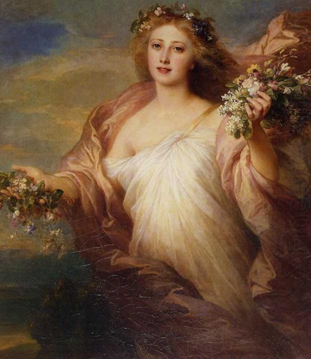 Spring  Der Frubling, Franz Xaver Winterhalter